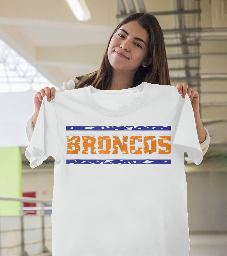 Broncos Nation Hipster Style Fandom T-Shirt