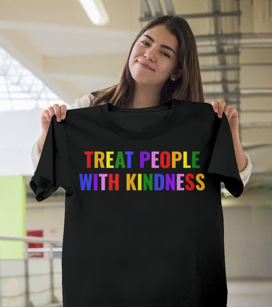 Treat People With Kindness Pride T-Shirt