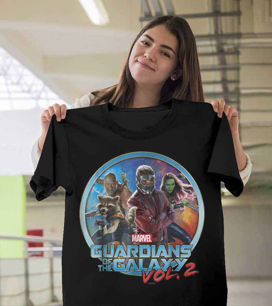 Marvel Guardians of the Galaxy Vol. 2 Team Circle T-Shirt