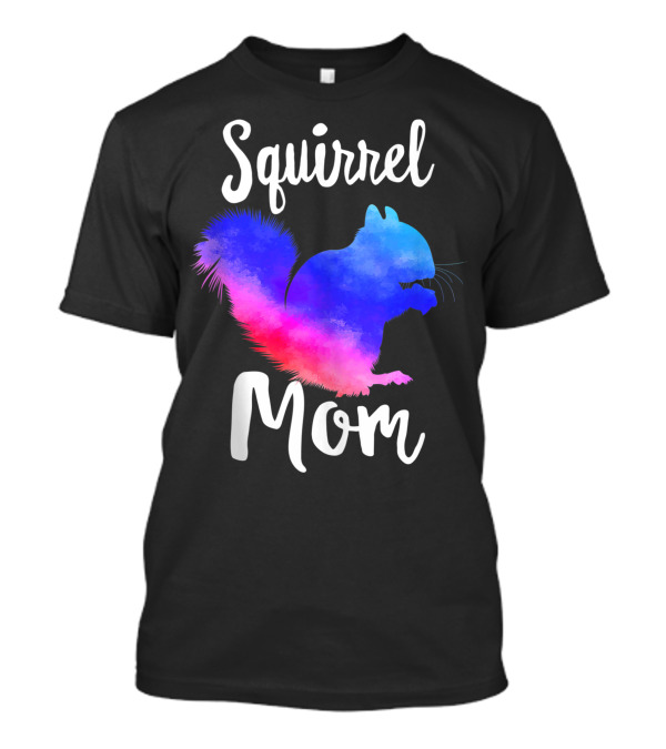 Squirrel Mom Squad Woodland Critter Animal Nuts Nature Women 2R T-Shirt