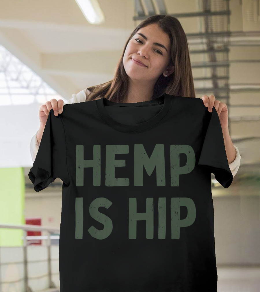 Hemp Is Hip Mens Hemp Womens Hemp T-Shirt