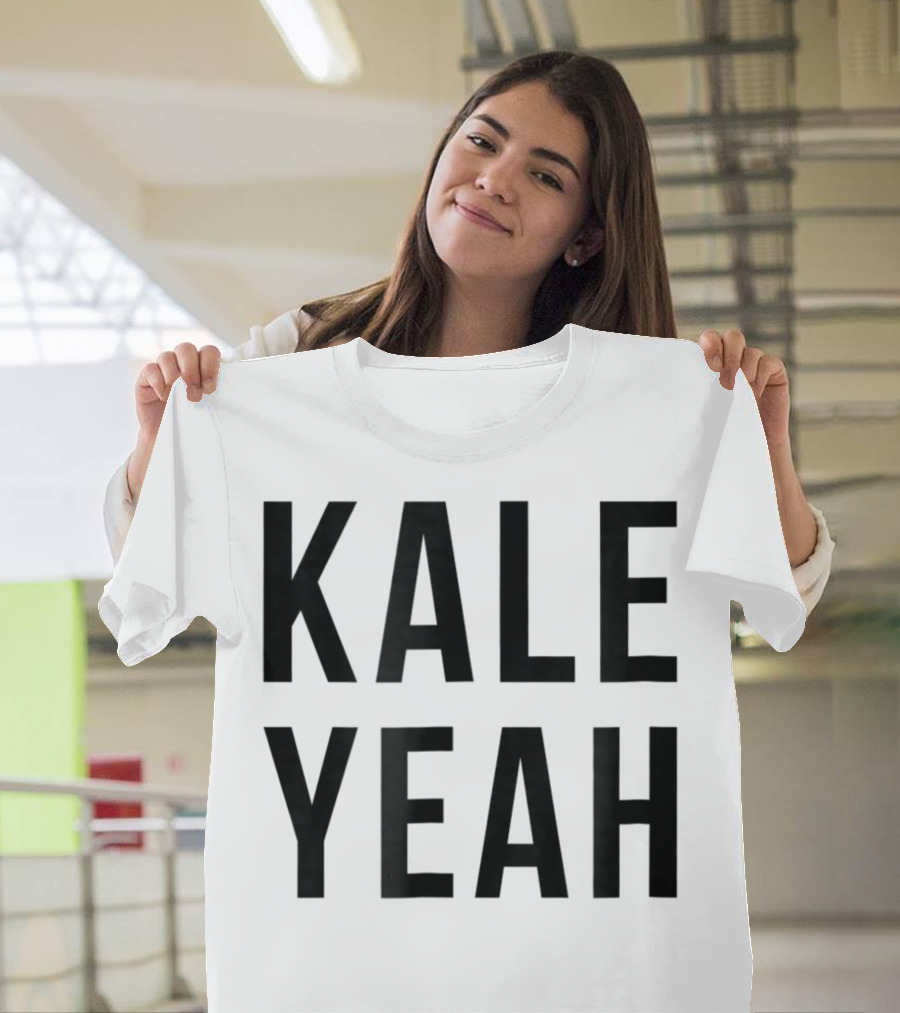 Kale Yeah Block Letter T-Shirt