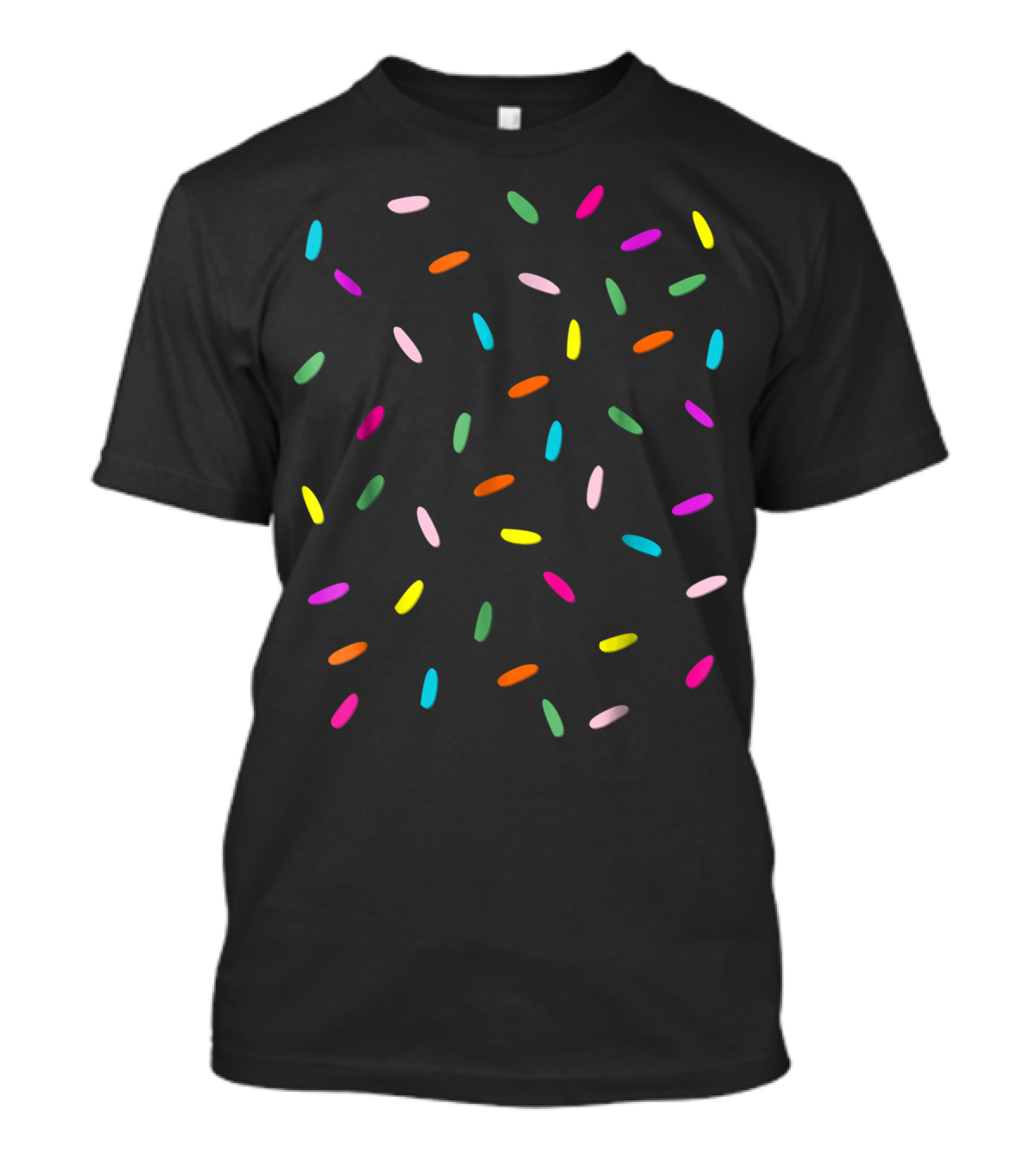 Colorful Rainbow Sprinkles Ice Cream Halloween Costume T-Shirt