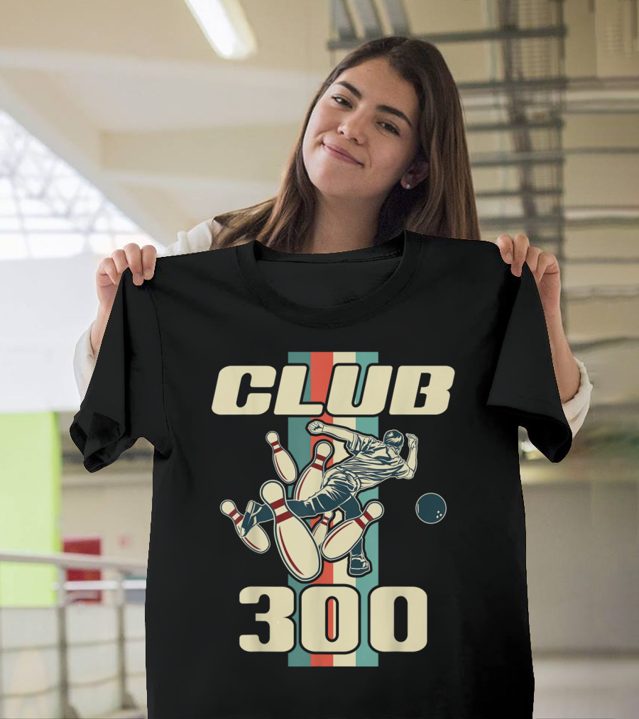 Club 300 Bowling Vintage 300 Bowling T-Shirt