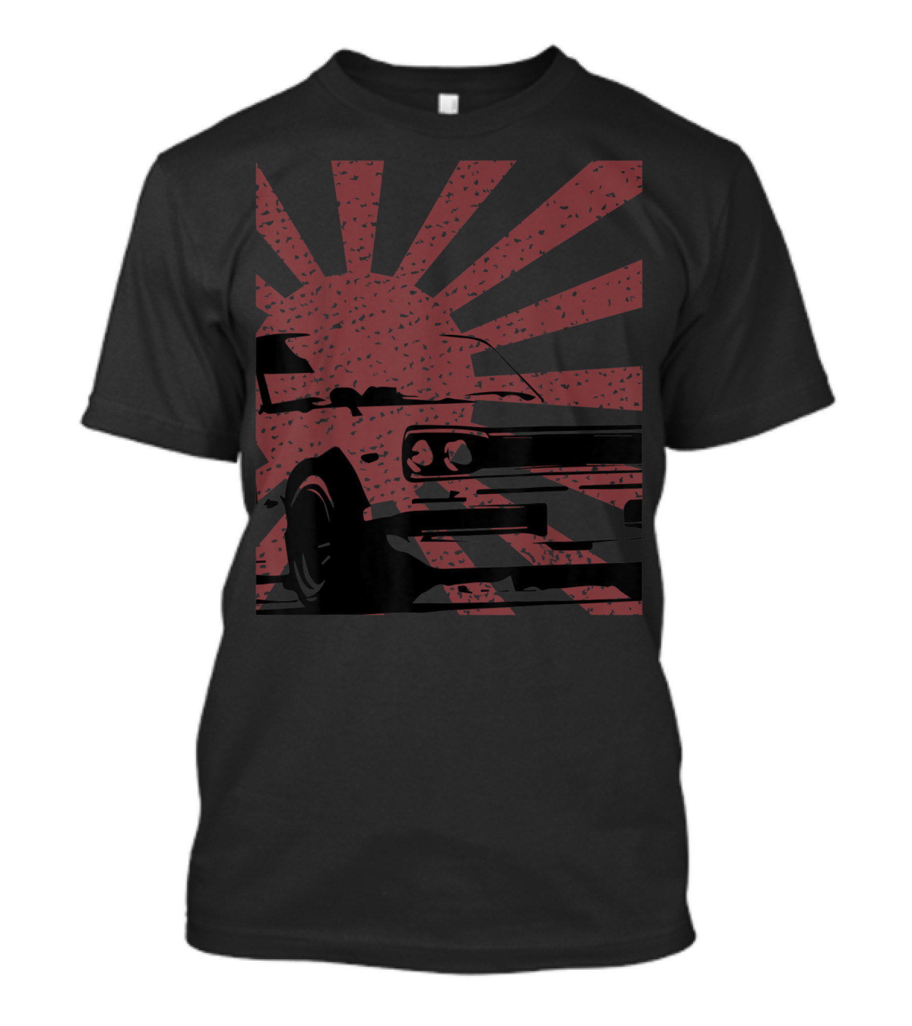 Hakosuka Classic JDM Racing Rising Sun Car T-Shirt