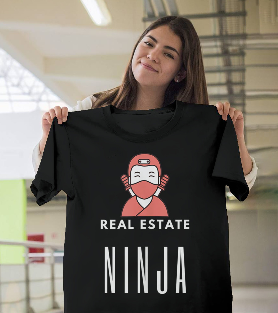 Real Estate Ninja Realtor Holiday Closing Expert T-Shirt