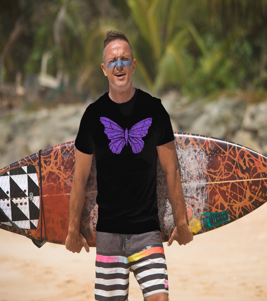 Butterfly Purple Lavender Wings T-Shirt