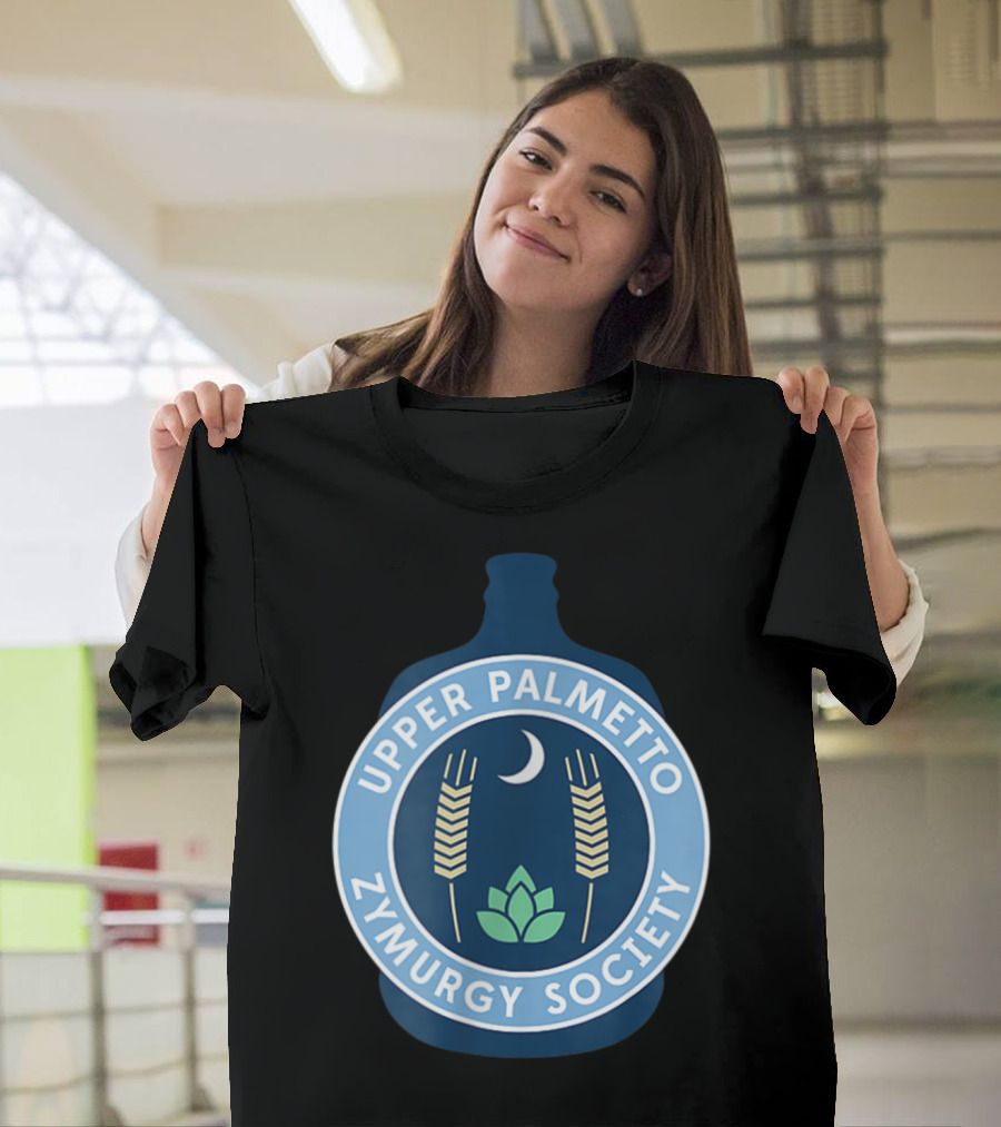 Upper Palmetto Zymurgy Society Moon Wheat Homebrew Club T-Shirt