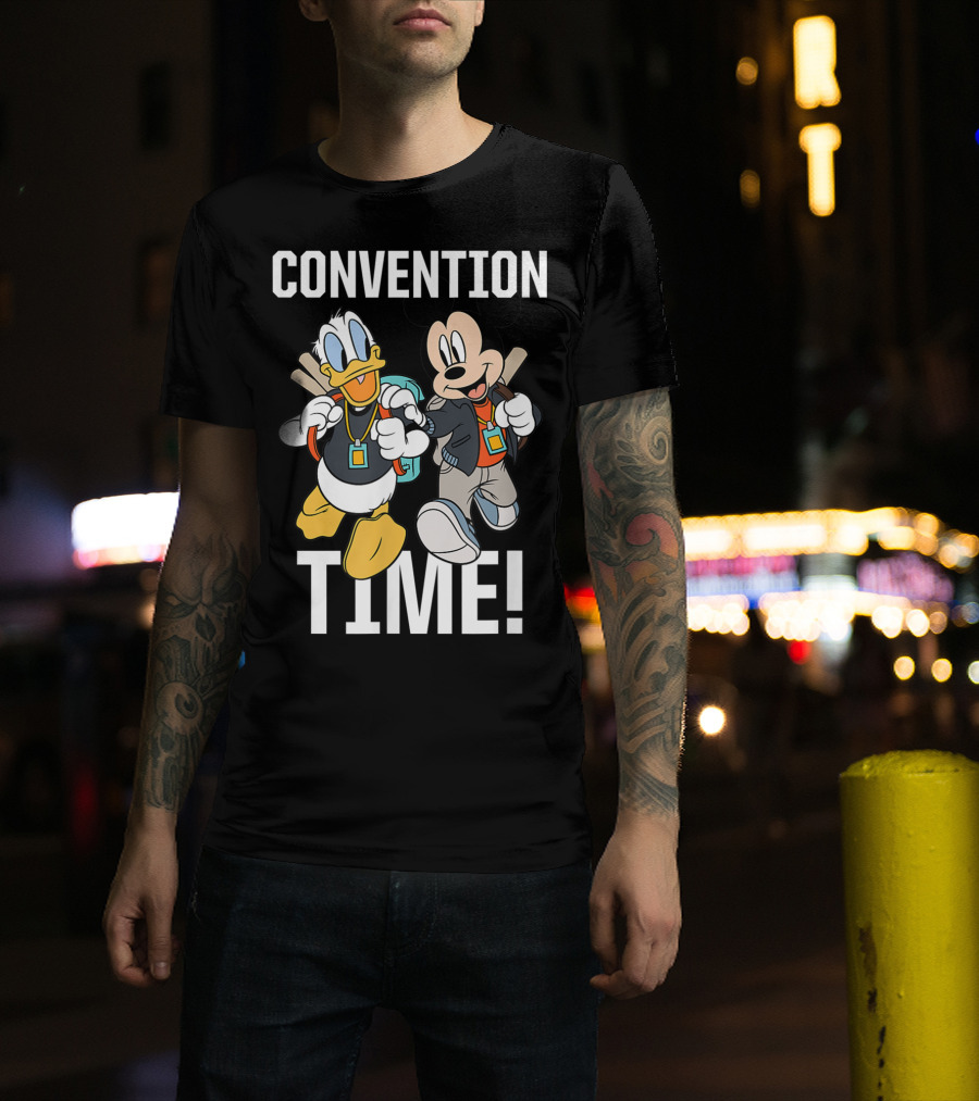 Convention Time Disney D23 Expo Mickey And Donald T-Shirt