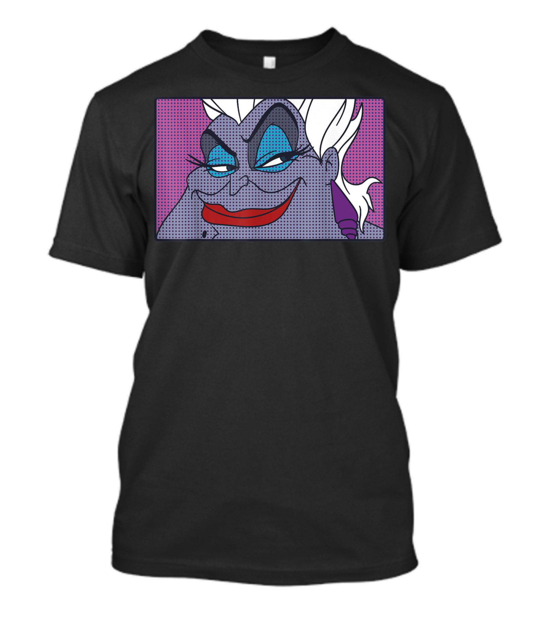 Disney Little Mermaid Ursula Pop Art Comic T-Shirt