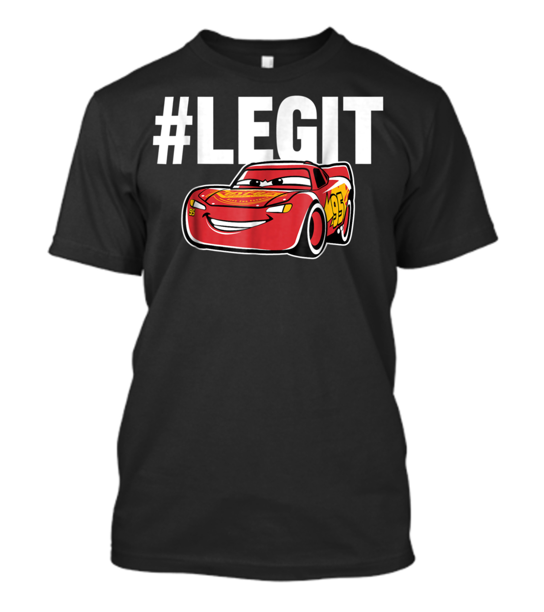 Legit Disney Pixar Cars 3 Lightning McQueen 95 T-Shirt