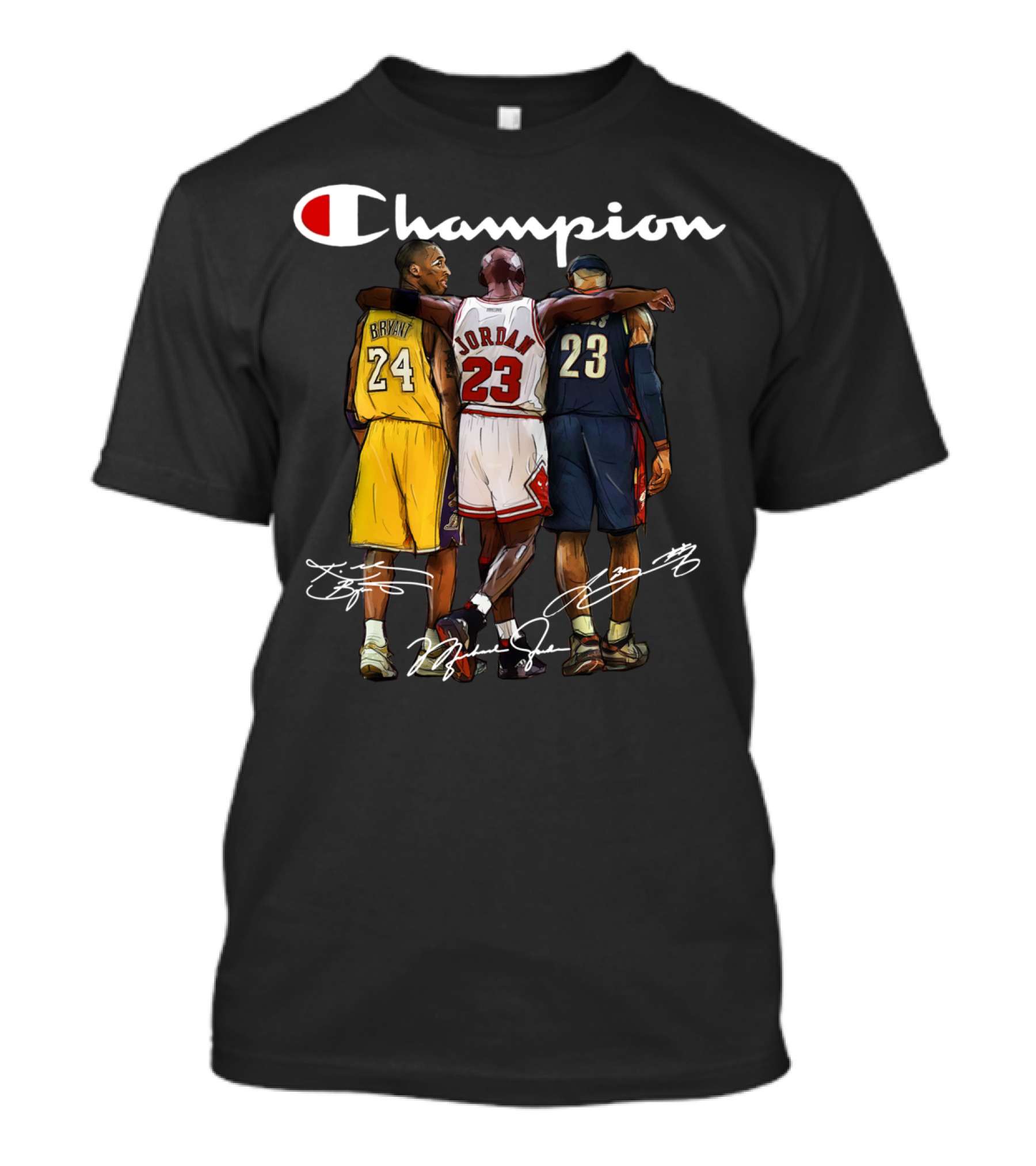 Champion Basketball Bryant Jordan 23 24 23 T-Shirt