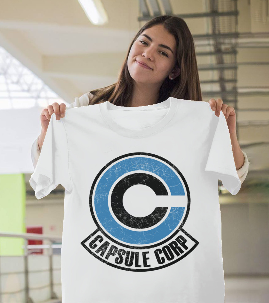 Capsule Corp Logo Dragon Ball Anime Emblem T-Shirt