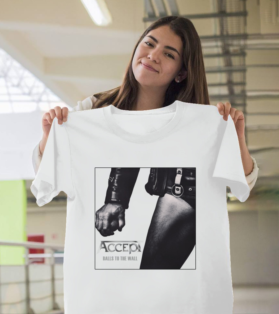 ACCEPT Balls to the Wall Classic Rock Album Cover Image T-Shirt