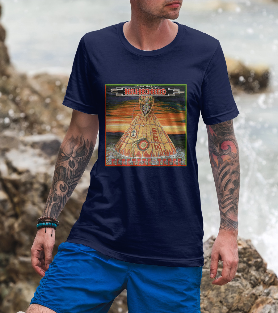 Hawkwind Electric Tepee Sunset T-Shirt