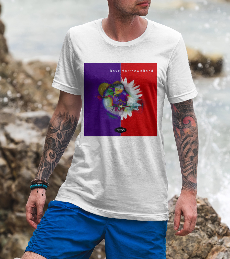 Dave Matthews Band Crash Album Cover T-Shirt