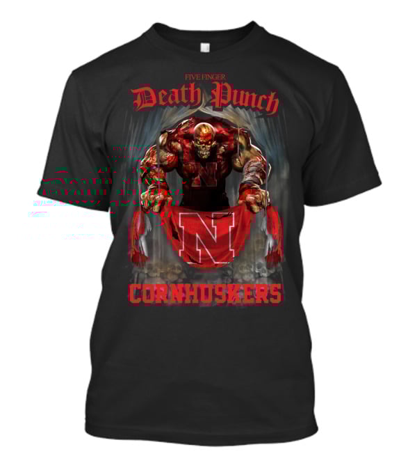 Five Finger Death Punch Nebraska Cornhuskers T-Shirt