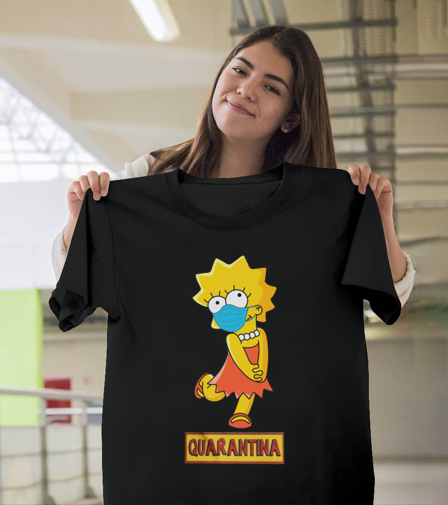 Ds The Simpsons Quarantina T-Shirt