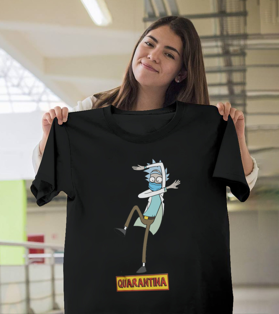 Quarantina Ds Rick and Morty T-Shirt