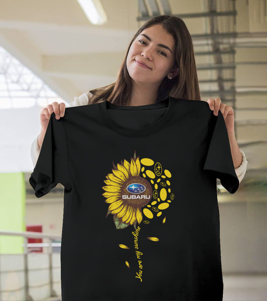 Subaru You Are My Sunshine Sunflower T-Shirt