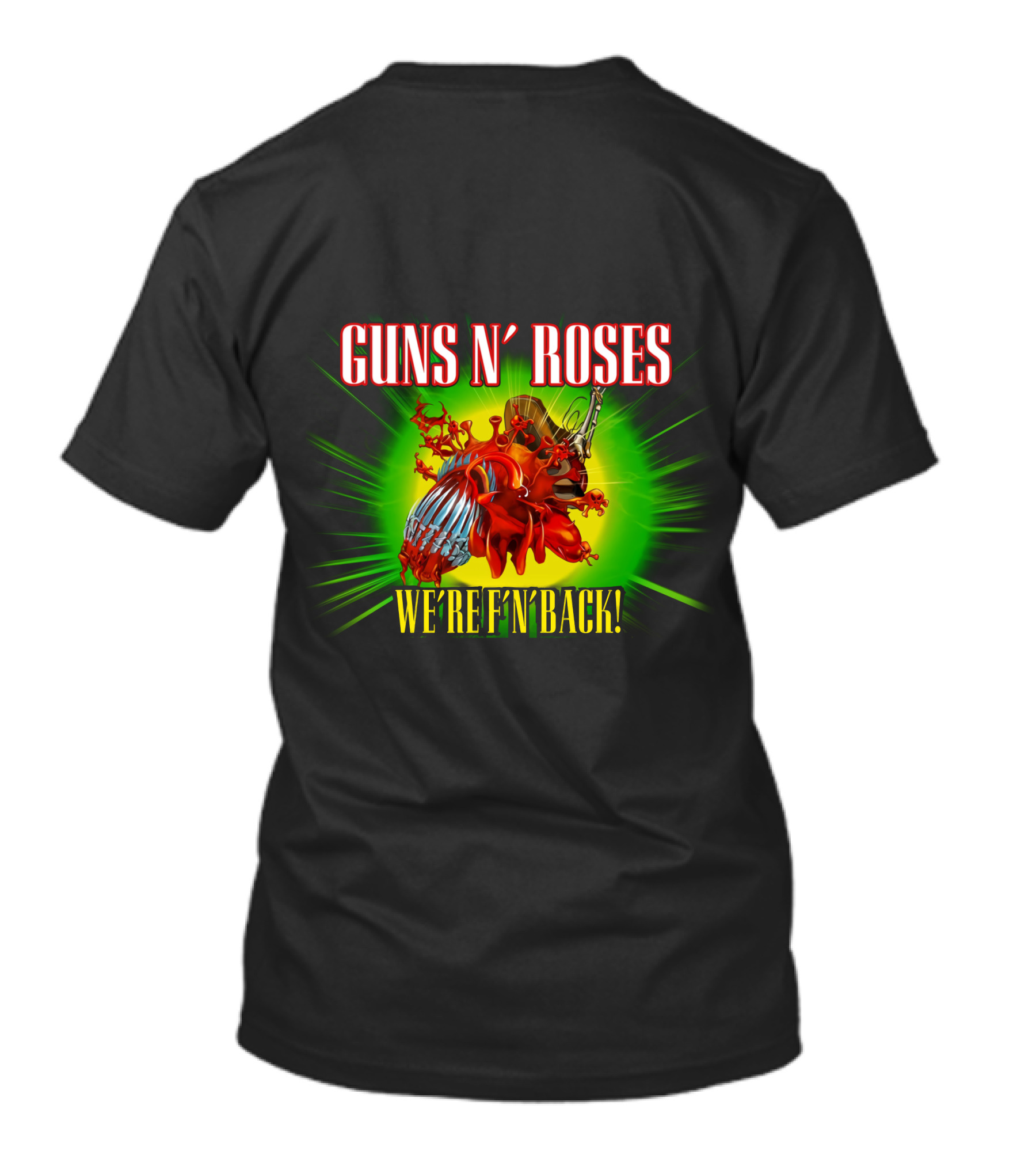 Guns N' Roses We're F'N Back T-Shirt