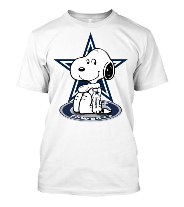 Snoopy Dallas Cowboys Star T-Shirt