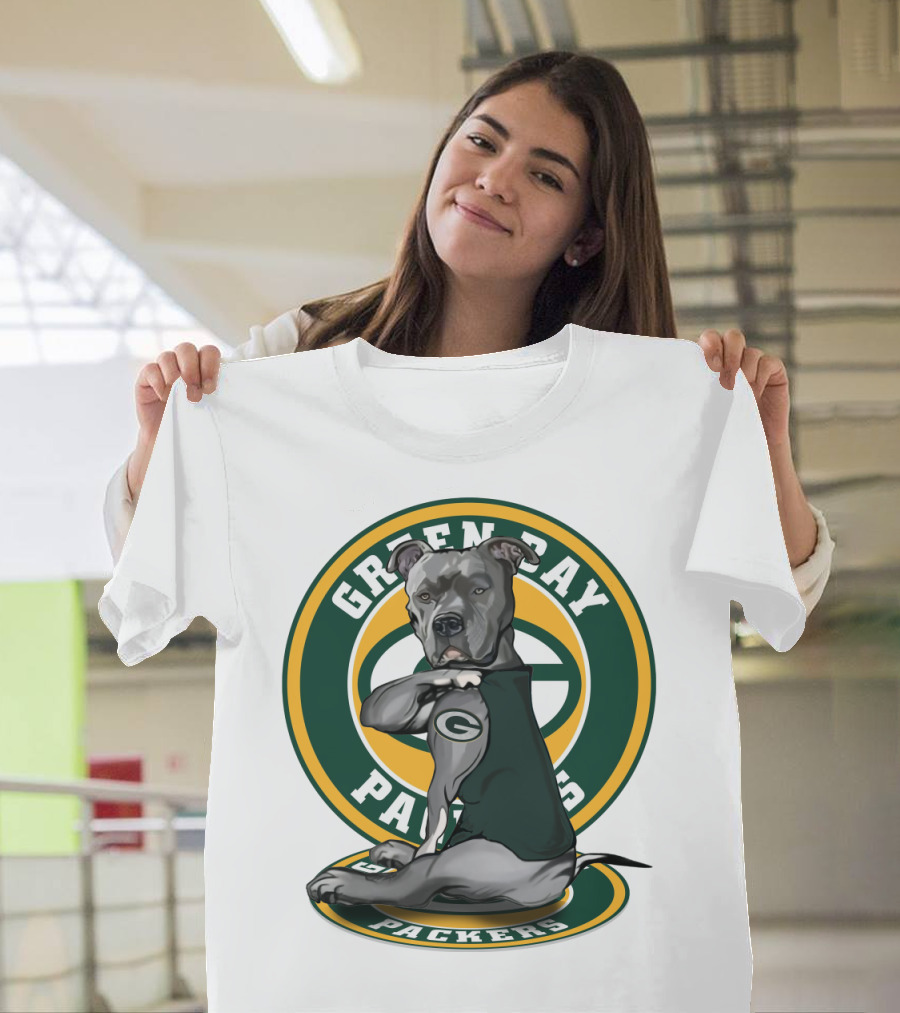 Green Bay Packers Pitbull T-Shirt