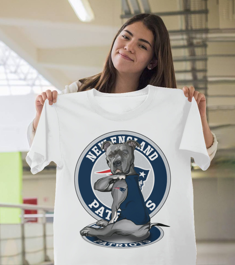 New England Patriots Pitbull T-Shirt