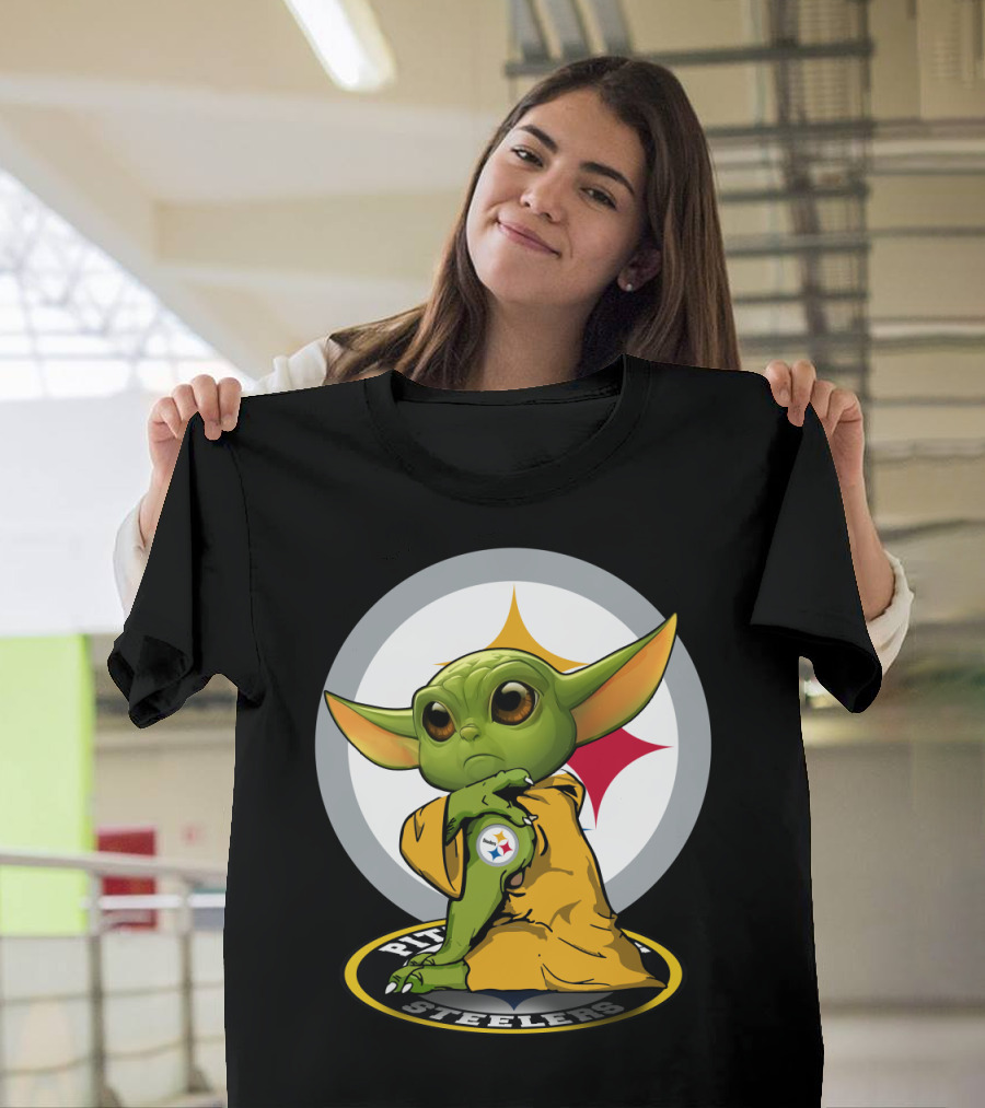 Pittsburgh Steelers Yoda Fan Mashup T-Shirt