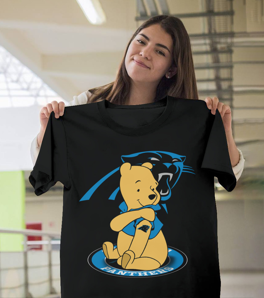 Panthers Pooh Carolina Football Collaboration T-Shirt