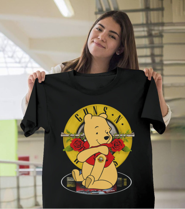 Guns N’ Roses Pooh Bear Mashup T-Shirt