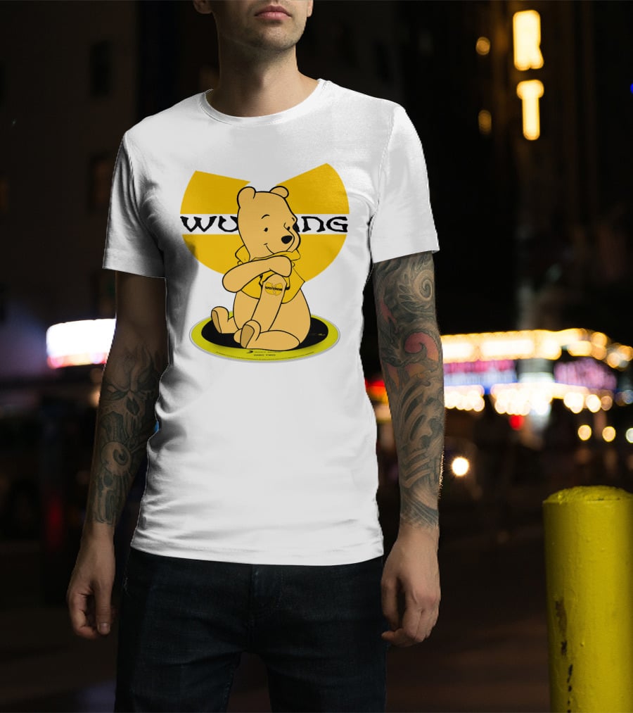 Winnie Pooh Wu Tang Clan Mashup T-Shirt