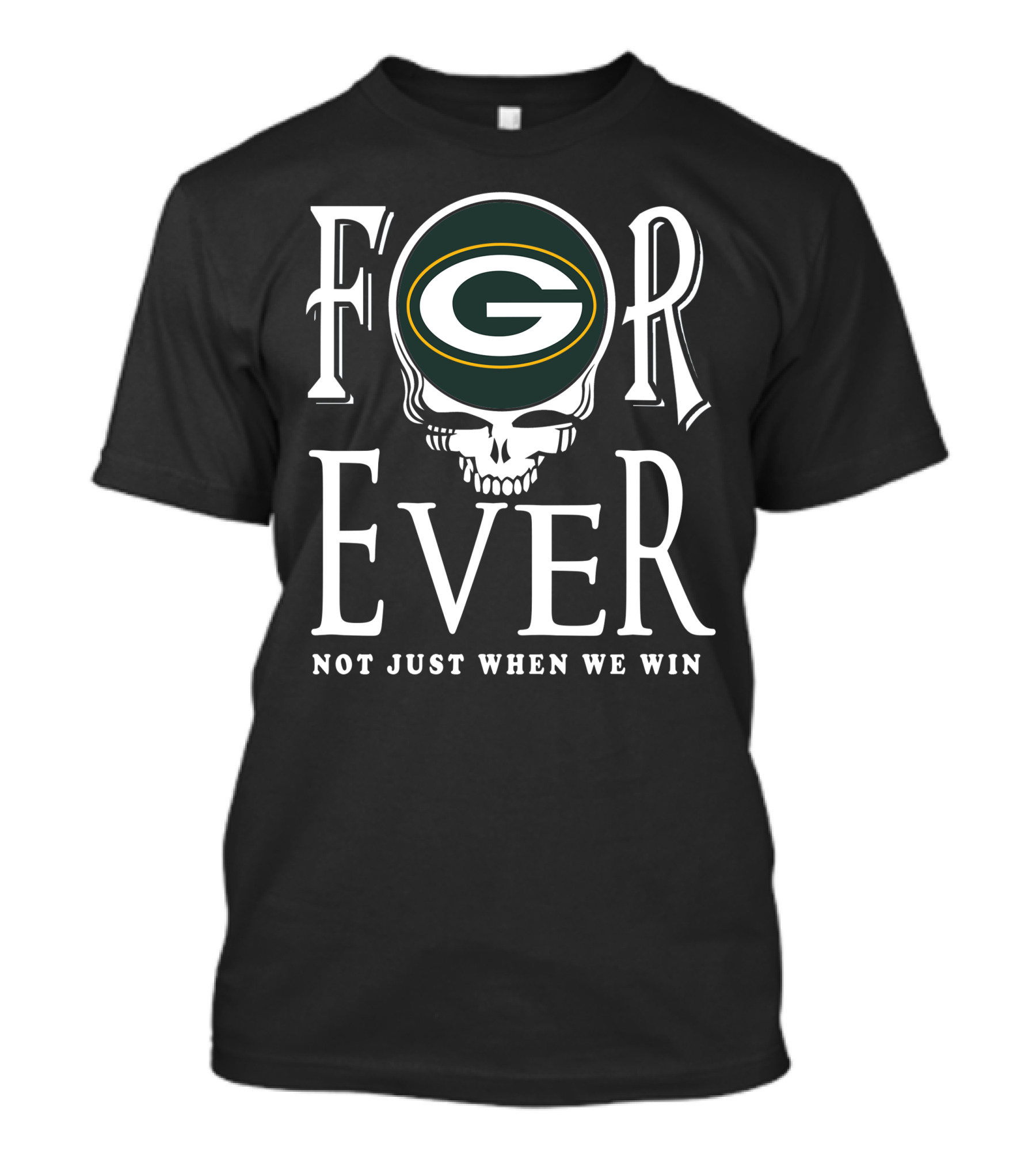 12 Green Bay Packers Forever Not Just When We Win T-Shirt