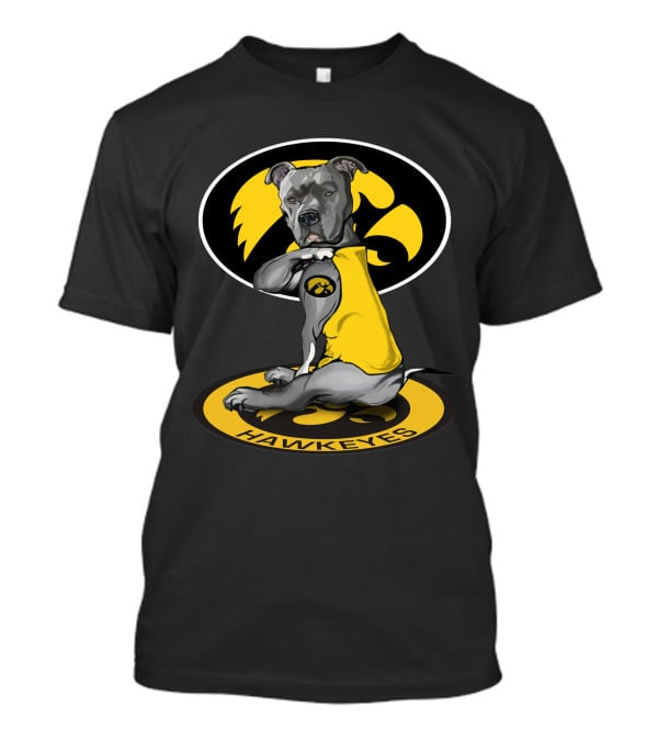 Iowa Hawkeyes Football Bulldog Supporter 2024 T-Shirt