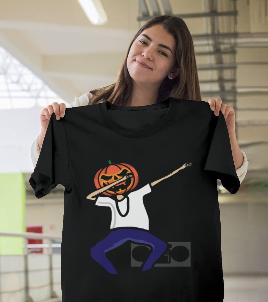 PUMPKIN DAB DANCER WITH BOOMBOX T-Shirt