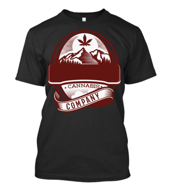 Cannabis Company Mountains Rasta Marihuana Ligualiz T-Shirt