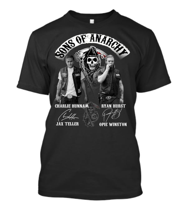 Sons Of Anarchy Jax Teller Opie Winston Charlie Hunnam Ryan Hurst T-Shirt