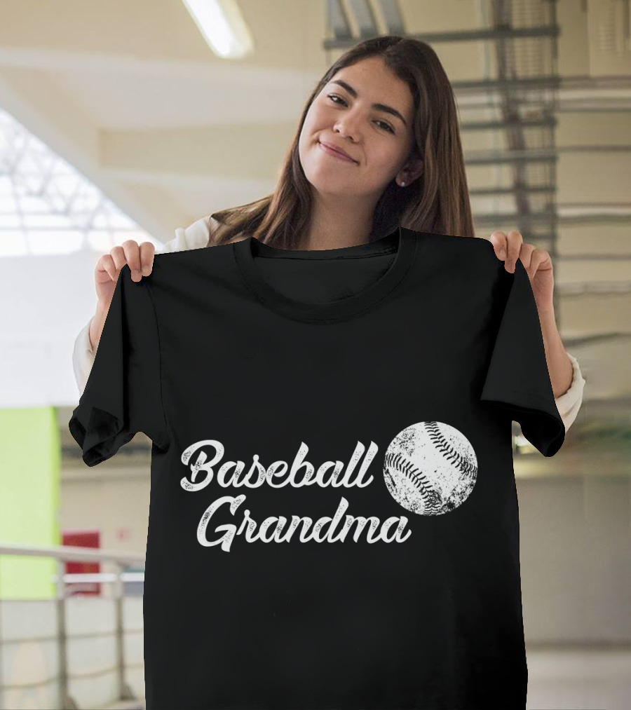 Baseball Grandma Sport Fan T-Shirt