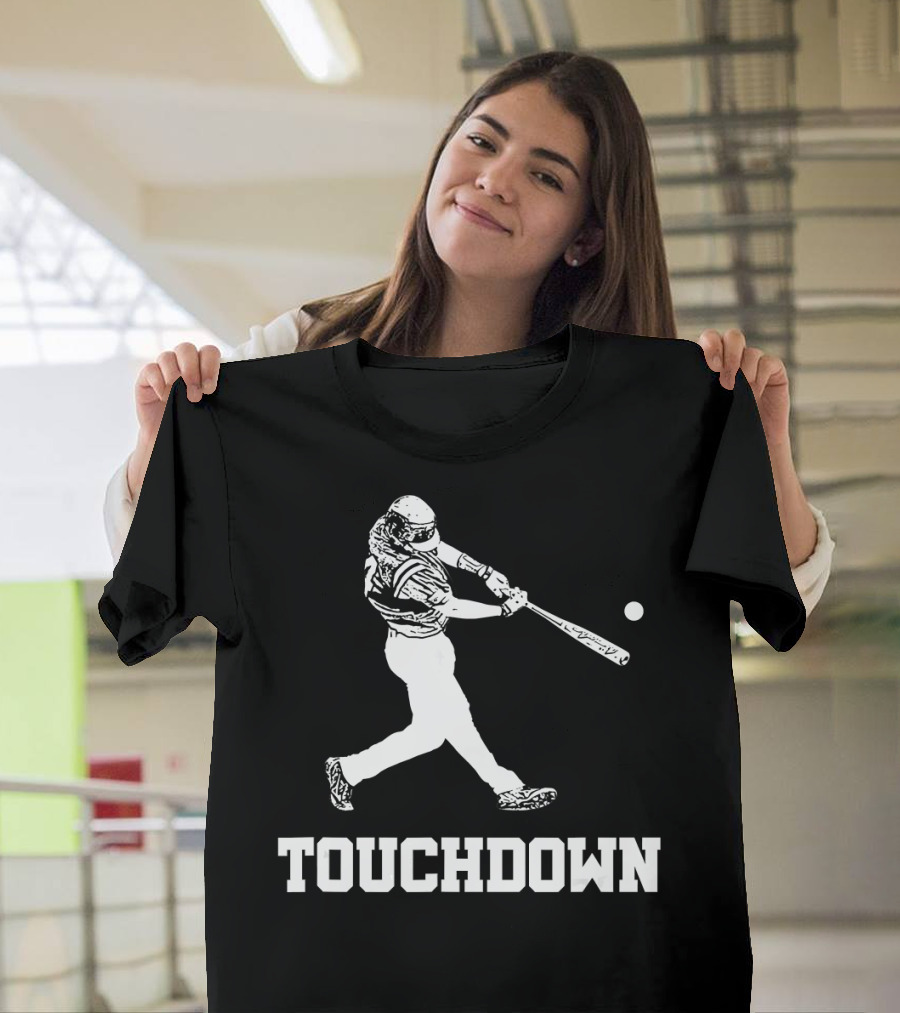 BASEBALL PLAYER TOUCHDOWN T-Shirt