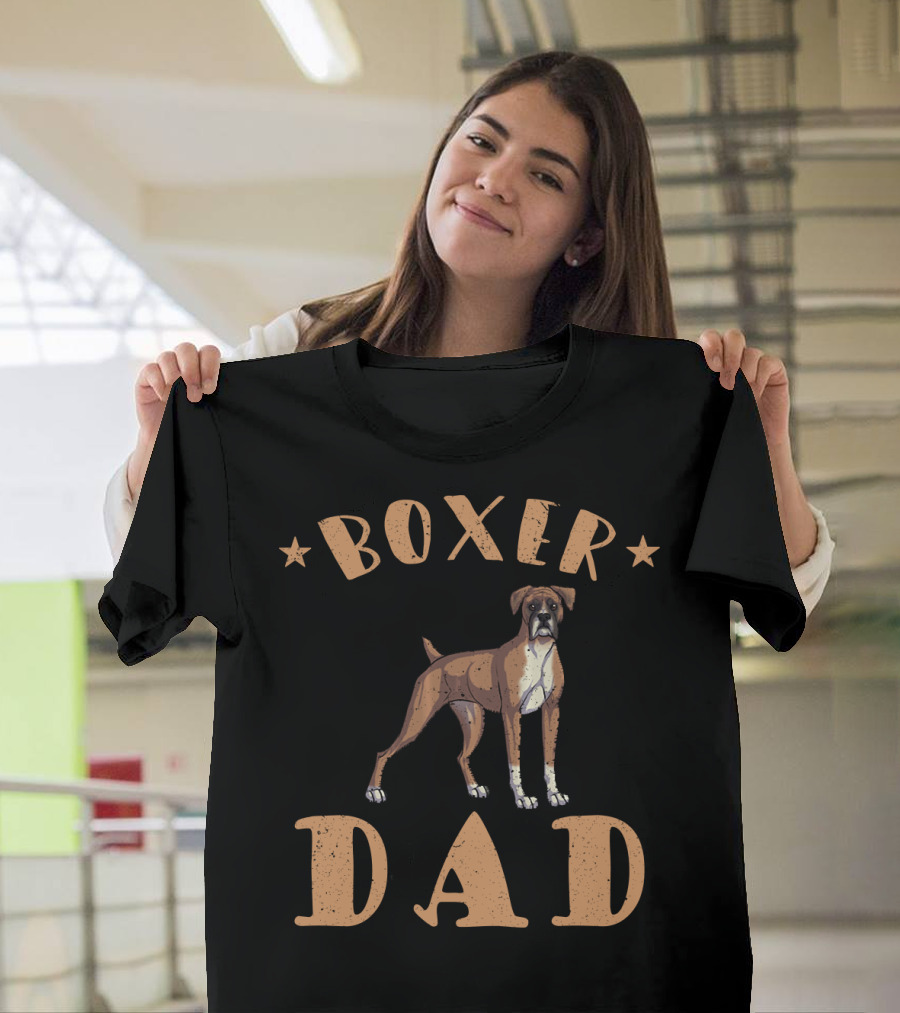 Boxer Dad Boxer Dog T-Shirt