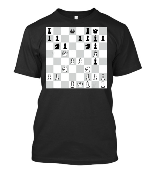 Chess Board Puzzle What's Your Next Move Game Strategy T-Shirt