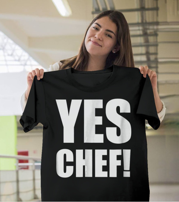 Yes Chef Funny Phrase Iconic T-Shirt