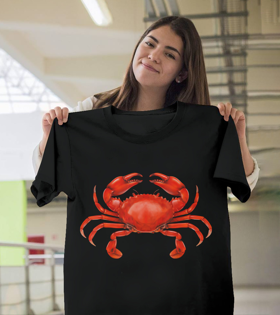 Beautiful Red Crab Iconic Marine Creature T-Shirt