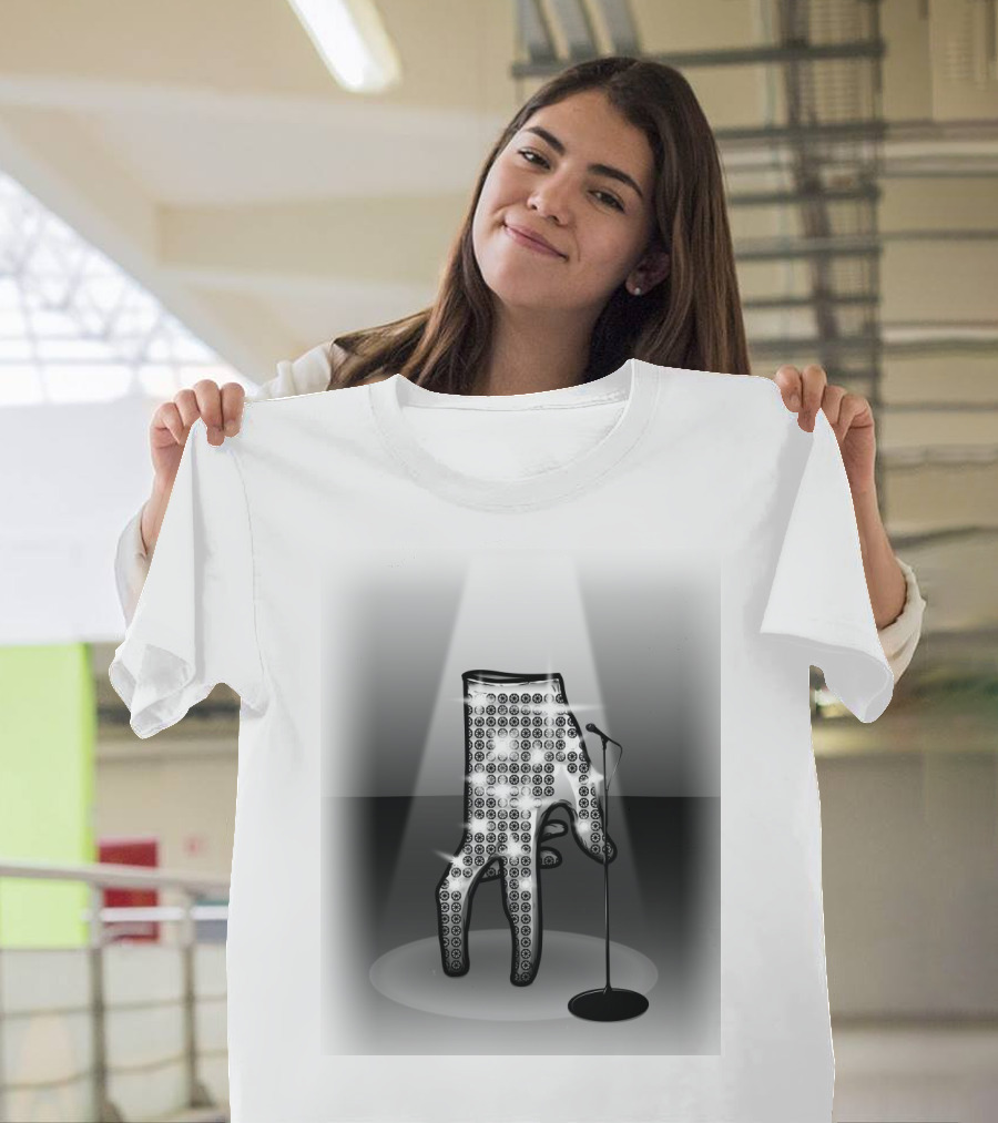 Jackson Glove Microphone Stage Spotlight Performance T-Shirt