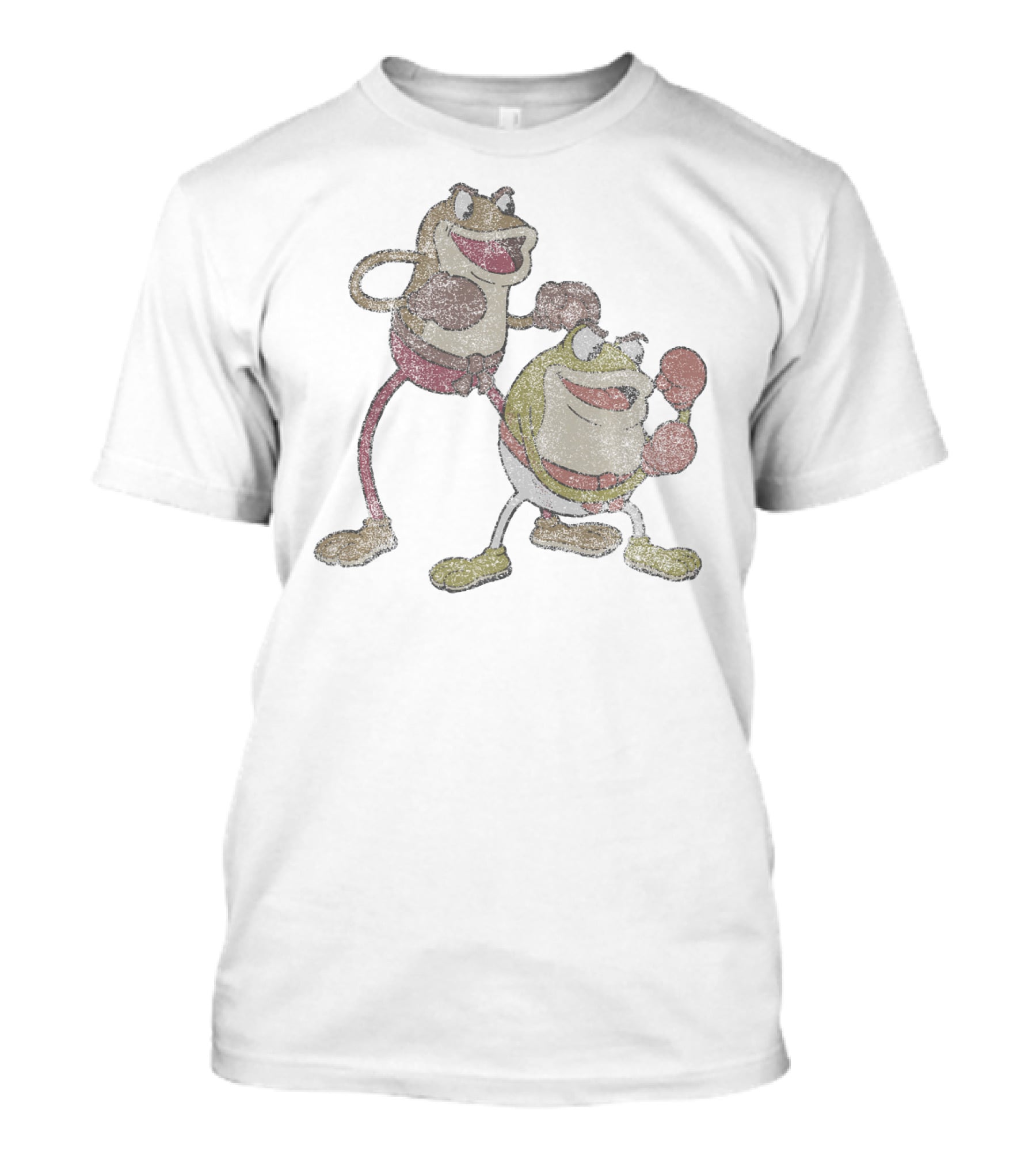 Cuphead Ribby And Croaks Boxing Frogs Duo T-Shirt