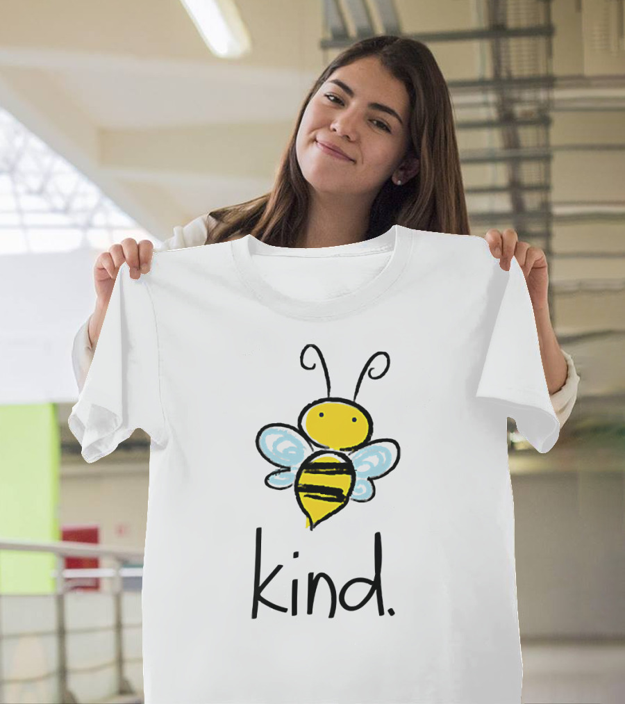 Cute Bee Kind Funny Beekeeper Kind T-Shirt