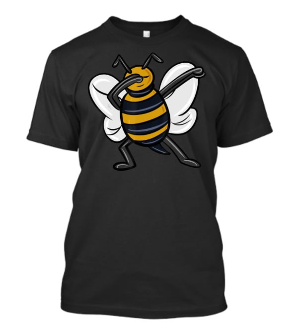 Dabbing Bee Dab Dance Funny Animal Pose T-Shirt