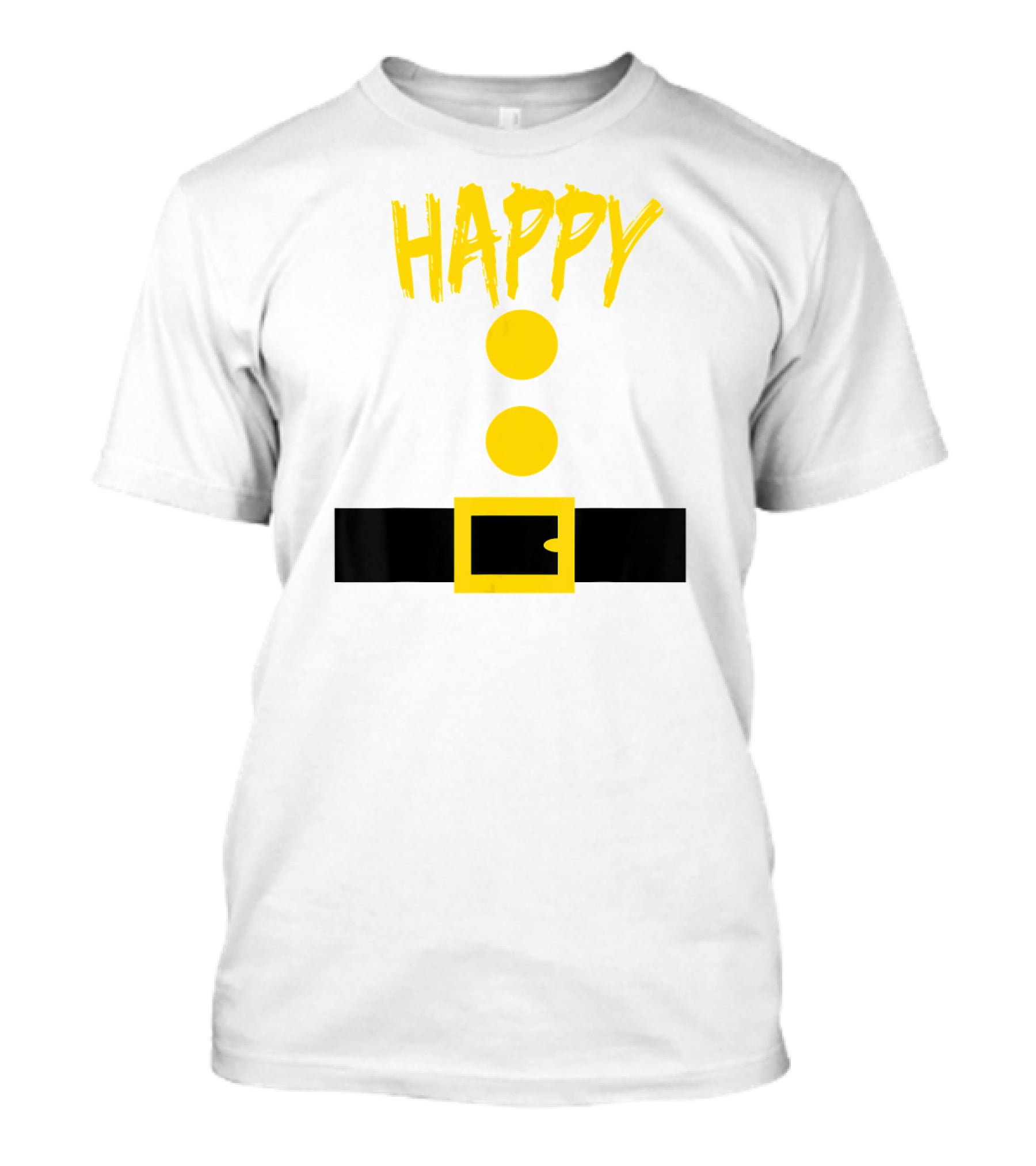 Happy Dwarf Costume Belt T-Shirt
