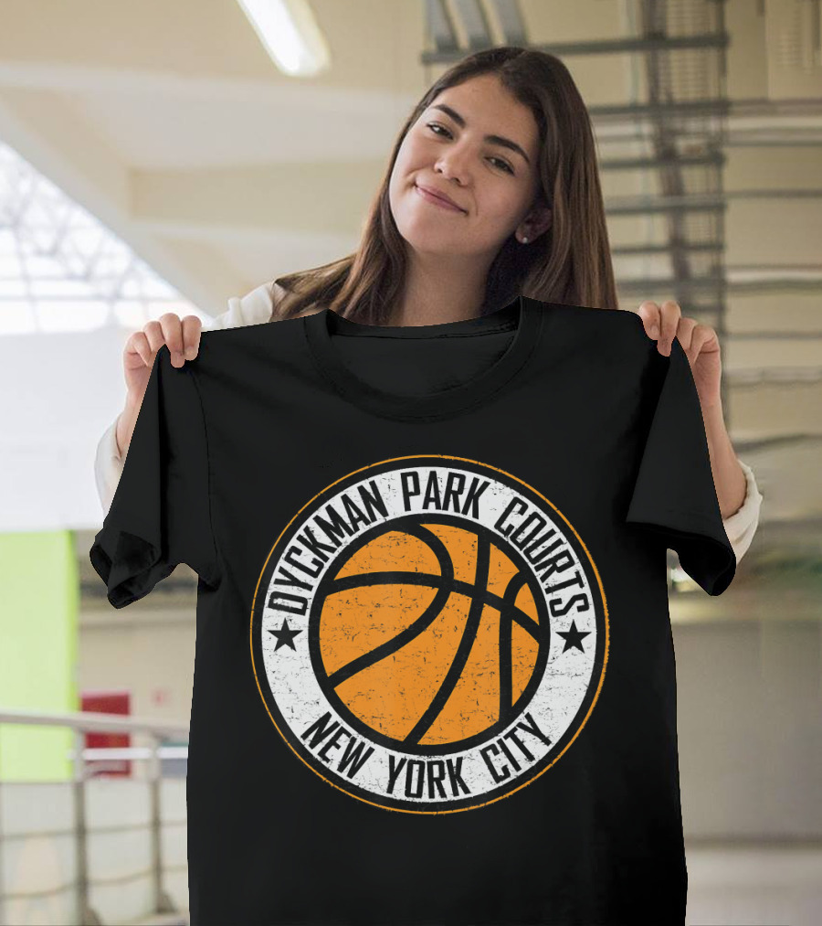 Dyckman Park Courts Basketball New York City T-Shirt