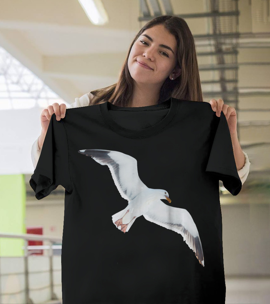 Majestic Flying Seagull for Seagull Lover T-Shirt